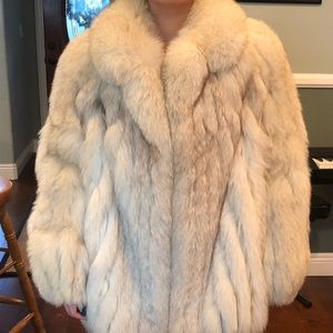 Saga Blue Fox Fur Coat